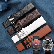 Genuine Leather Watch Strap for Diesel Dz4343 Dz1657 Dz4323 Waterproof Sweat-Proof Women Watchband A