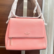 ks bag leila flap shoulder sling bag peachy rose