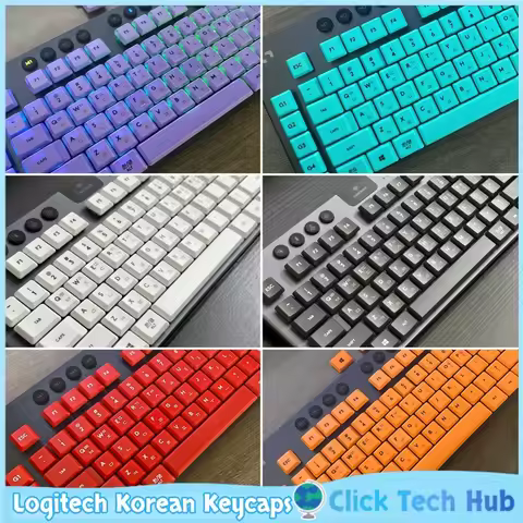 For Logitech Korean Keycaps 87Key TKL109 Key Pbt Customized G913/G915/G813/G815/G913tkl Low-Profile 