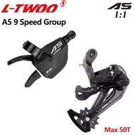 L-TWOO | LTWOO A5 1X9S Groupset 9 Speed 1:1 9S Shifter Lever A5 9S Rear Derailleurs Trigger for MTB 