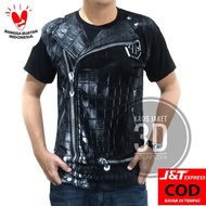 { COD AVAILABLE } JAS JUDIKA ROCKER 3D T-Shirt Men's distro Shirt Vest