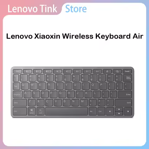 Lenovo Xiaoxin Air Wireless Bluetooth Keyboard Connect 3 Devices Windows10 iPadOS15 Android10 for La