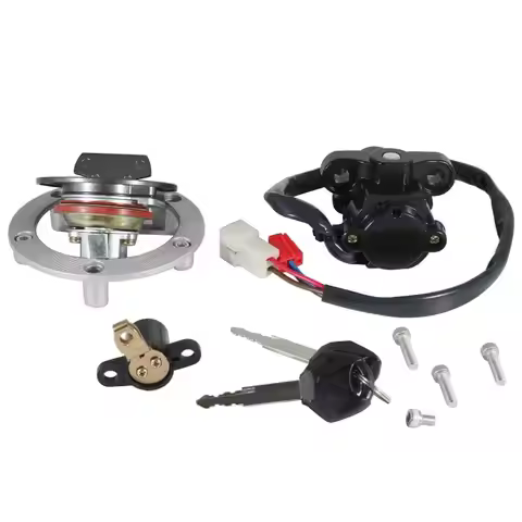 Ignition Switch Seat Lock Key Fuel Cap For Yamaha XT660 XT660Z Tenere MT03 YZF R6 R6 R1 XJ6 XJ6F XJ6