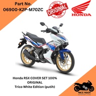 Honda RSX 2024 new trico model cover set 100% original 06900-K2P-M70ZC cover sahaja