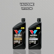 น้ำมันเครื่องสังเคราะห์แท้ VALVOLINE VR1 4T 10W-50 / 10W-40 ขนาด 1 ลิตร