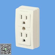 上新熱銷Panasonic松下工業插座K3004/K3004K日式明裝插座15A 125V現貨