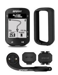 iGPSPORT BSC200 Bike Computer Wireless, Route Navigation 2.5inch Screen Bluetooth ANT+ GPS Cycle Com