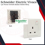 13A SWITCH SOCKET OUTLET SCHNEIDER VIVACE KB15