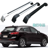 Rak Bumbung Borgward BX7 Palang Palang Borgward BX5 BX3 Aloi Aluminium Kereta Rak Perjalanan Bumbung