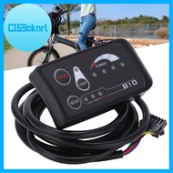 C169CKNRL 36V 48V จอแสดงผล LED สำหรับจักรยานไฟฟ้า 5 พิน เอส810 แผงควบคุม ทนทาน สายเคเบิล 165 ซม. แผง