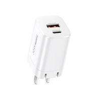 [SG] Remax RP-U6 Hansu Series 30W A+C Foldable Fast Charger (UK) [Evergreen Stationery]
