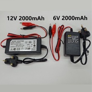 12V 2A Charger / 6V 2A Charger / Electric Car Battery Charger / Sealed Lead Acid Rechargeable Batter