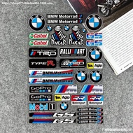 Suitable for BMW Motorcycle Reflective Sticker BMW Logo Helmet Decal G310GS/S1000RR/1200GS3.25