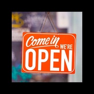 tin sign Hanging Sign for Bars Caf Restaurant Office Sign for Shops