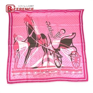 HERMES CALECHE ELASTIQUE Carre 90 圍巾