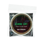 READY STOCK Casa Glowing Line Tape/Glow in The Dark Tape (1.5cmx3m)