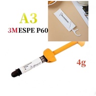 【COD】【COD】 free gift 3M / ESPE P60 Composite B2 A3 4g Materials Dental floss, free gift