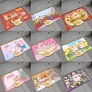 lulu豬 毛毛 地毯 地墊 地氈 毛毯 罐頭豬 豬仔 piglet 吸水 防滑 家居 實用 日用品 生日禮物 送禮