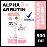 Terlaris Alpha Arbutin Collagen Lotion 500Ml Original - Alpha Arbutin