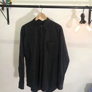 黑襯衫 uniqlo +J精選 高質感襯衫 黑辦公襯衫 價錢可議