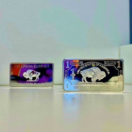 In Stock German Mint 1 Troy Ounce Buffalo German Silver Bullion Bar Replica Coins Collection Non Mag