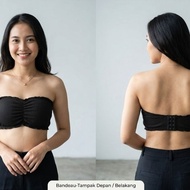 Bandeau Black Tube Top Bra
