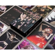 55PCS/Box Kpop BLACKPINK official same photocards JISOO JENNIE ROSE ins lomo card postcard