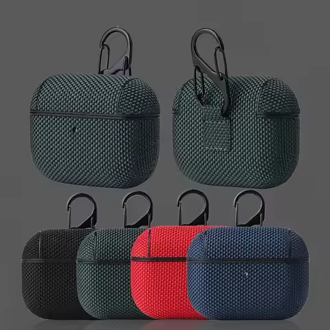 Wireless Earphone Case for Airpods Pro 2 3 cover For AirPods Pro Textile Cloth Protective case AntiF