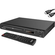 MEGATEK Region-Free HDMI DVD Player for TV, Compact CD/DVD Player for Smart TV, USB Port, Plays All 