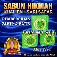 (PAKEJ COMBO 3PCS) SABUN ALOE VERA KHALIFAH SARI SAFAR