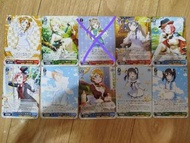 Lovelive ws閃卡(μ's)