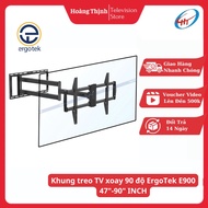 Monitor mount | ErgoTek E900 47′′-90′′ INCH 90 degree rotating TV mounting bracket - Genuine product