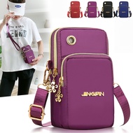 FZ021 Korean style nylon cloth fashionable waterproof three-layer multi-purpose bag