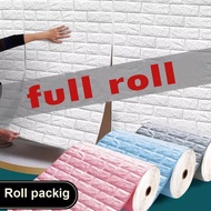 20meter 3D Foam Wall Wallpaper/Meter/roll Wall Sticker