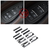 7PS Car Window Lift Button Sticker Sequins Trim for BMW 1 2 3 4 5 7 Series X1 X2 X3 X4 F20 F22 F30 F