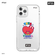 elago iPhone 12 BT21 Case (12 mini 12/12 Pro 12 Pro Max) ลิขสิทธิ์แท้ตัวแทนจำหน่ายถูกต้อง สินค้าพร้อ