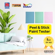 Paint Sample - GEKKO Peel And Stick Paint Tester / Paint Sample