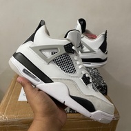 Jordan 4 'Military Black and White Cement' (men's size) FRUP G3WZ RA1S NF4H