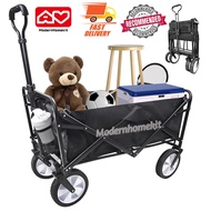 [M'sia] RD Stock Outdoor 5 Inch Portable Camping Wagon Wagon Cart Outdoor Folding Camping Trolley po