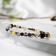 晨曦絮語 | A51鈦晶黑髮晶黑瑪瑙水晶手鍊