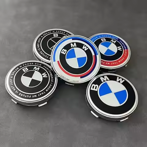 4 BMW 56mm 68mm car wheel center replacement retrofit covers, suitable for BMW E46 E60 E39 F25 F35 F