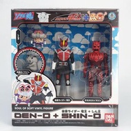 (徵) 幪面超人 電王 x 蠟筆小新 新王 figure 大膠 玩具