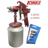 Kinki Spray Gun 1.5mm & 2.0mm With 1000ml Cup / Kinki Paint Spray Gun / Air Spray Gun