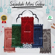 Sejadah Mini Gebu / Sejadah Muka / Sejadah Travel  35cm x 65cm Premium Quality 💯