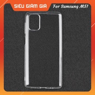 Ốp lưng Samsung Galaxy M51 dẻo trong silicon cao cấp