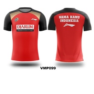 Kaos Jersey Badminton Bulutangkis PB DJARUM Kustom Fullprint VMP099