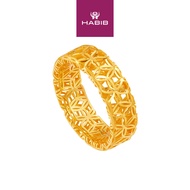 HABIB 916/22K Yellow  Gold Ring 22HH121224(R)