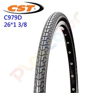 CST Zhengxin C979D [26 Inch] 26x1 3/8 City Tire 26 * 1 3/8 Bicycle Outer Ladies Car [T82-65]