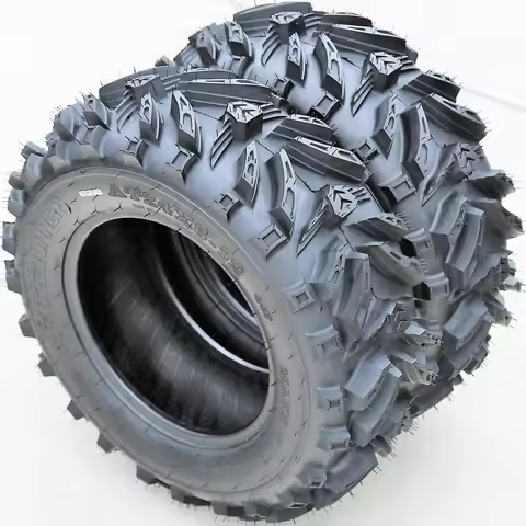 2 Forerunner Maxx Plus 24x8.00-12 24x8-12 24x8x12 40F 6 Ply MT Mud ATV UTV Tires