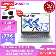 Mesti Ada Laptop Lenovo Xiaoxin 13 Air 2025 Ryzen 7 7735hs 16gb Ram 512gb Ssd 13.3 Inci 100% Skrin S